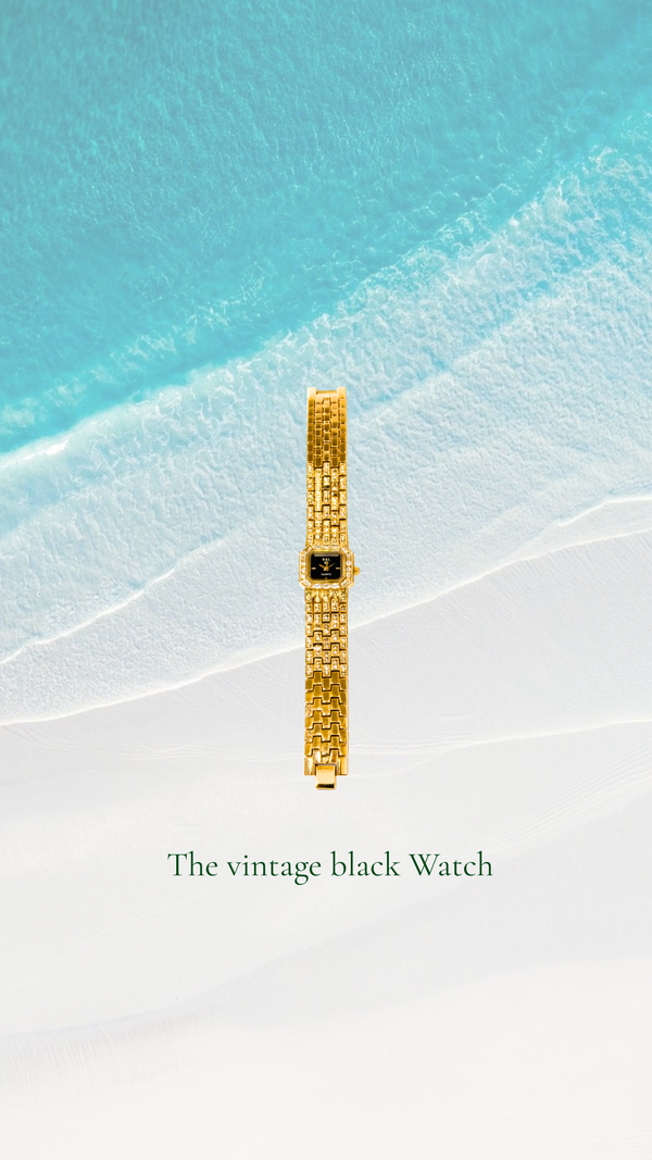 Vintage Black Watch