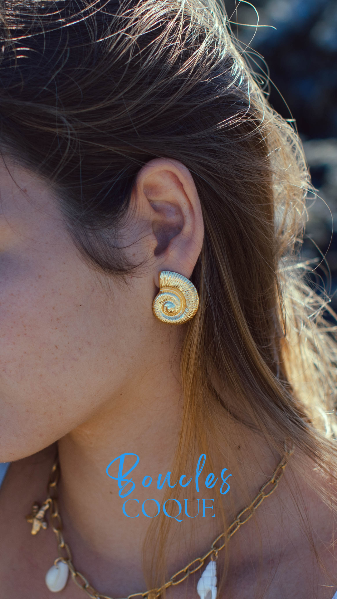 Earrings Coque
