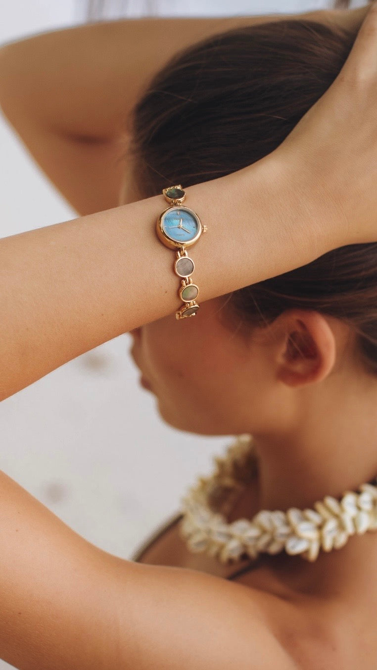 Mother of meatch Watch blue